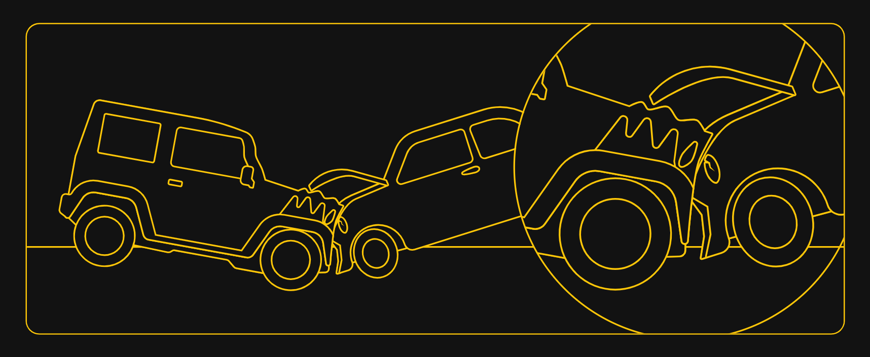 Finding fault in a car accident by location of damage insights with Friedman Injury Law